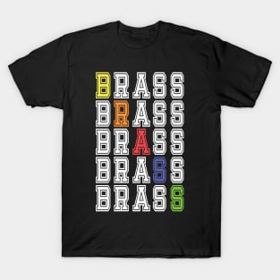 Colorful Brass T-Shirt